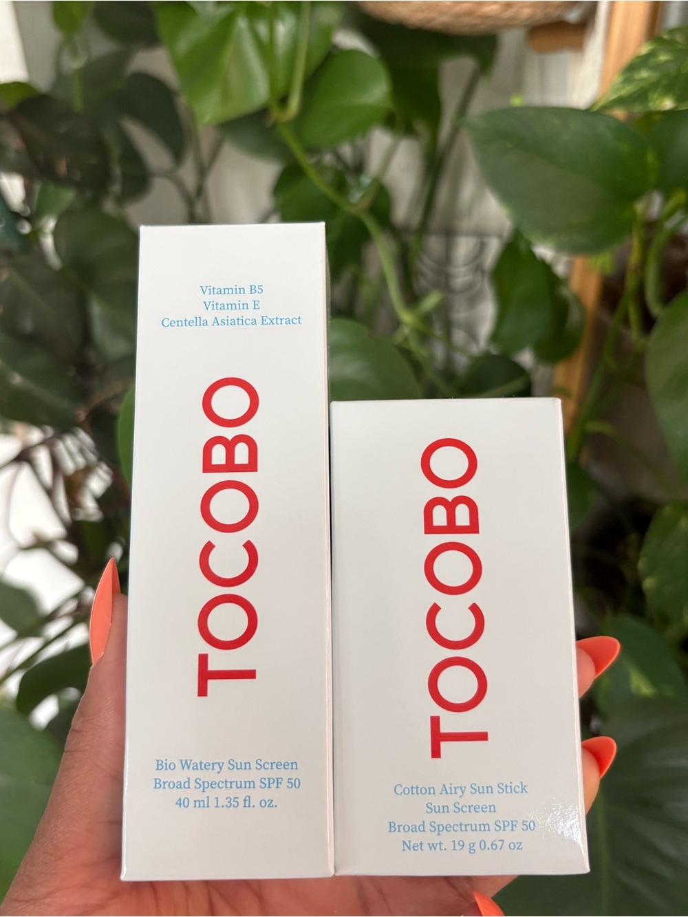 TOCOBO Korean SPF Duo - Sun Stick & Watery SunScreen SPF50